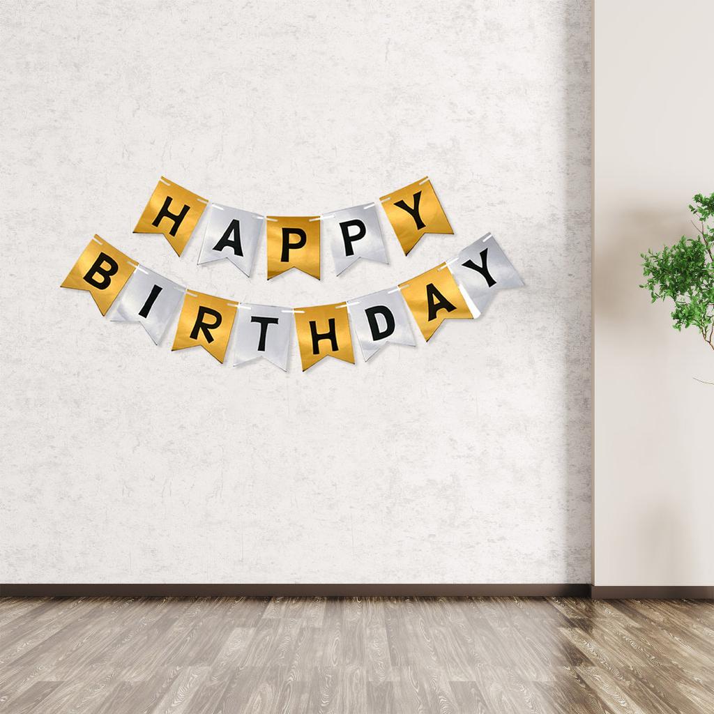 Баннер с днем рождения Знак с днем рождения Украшения с днем рождения Украшения на день рождения для вечеринки по случаю дня рождения