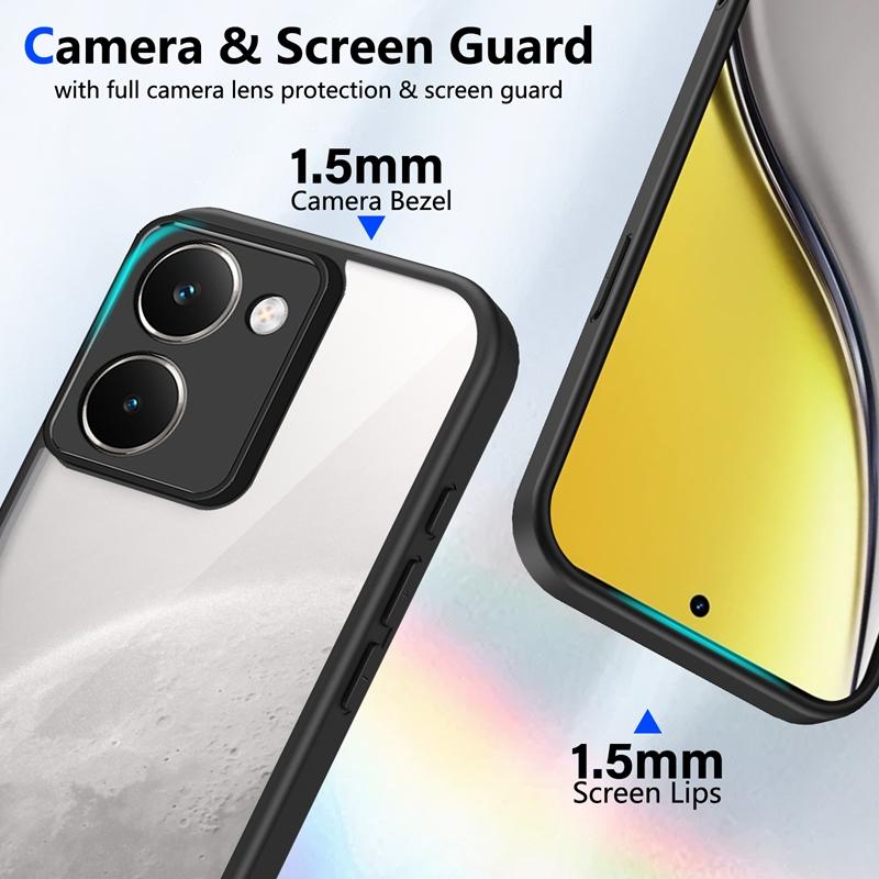 Прозрачный силиконовый чехол для Realme P3 RealmeP3 P2 P1 Pro Ultra P3X Speed PC Задняя крышка Бампер из ТПУ Ударопрочный Прозрачные чехлы для телефона Крышка