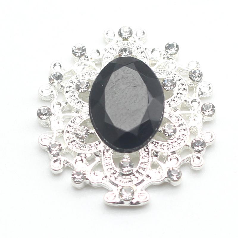 Подарочная коробка своими руками: Маленькая сплавная кнопка-застежка 25x26 мм, плоское дно, стразы и акриловые стразы, аксессуары для кнопок