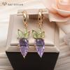 Fashion Lovely Vegetable Eardrop Colored Radish Drop Earrings For Women Jewelry Girls Daily Accessories Gift