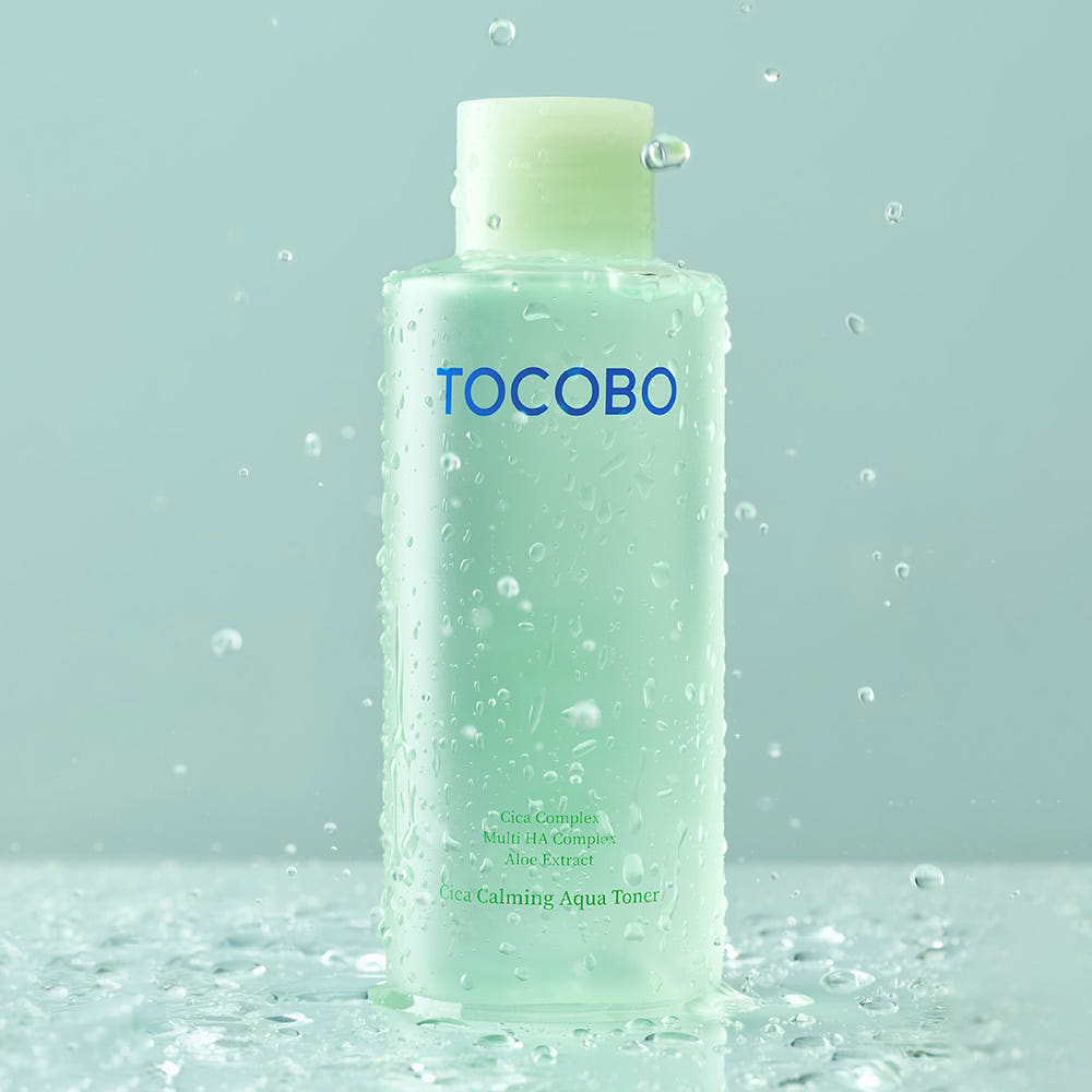 TOCOBO Cica Calming Aqua Toner 200ml Soothing Hydrating Sensitive Skin Care
