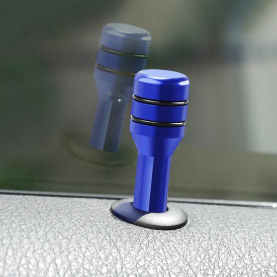 4 шт., защелка для двери автомобиля из алюминиевого сплава, антидеформированные ручки для замка двери автомобиля, внутренние замки для внутренней двери, штифты для интерьера