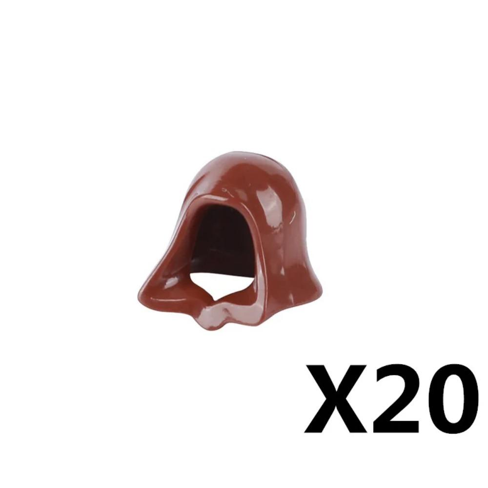 MOC Medieval Soldier Building Blocks King Beard Military Helmet Scarf Goggles Belt Cowboy Hat Duck Cap Mini Toys Brick Gift K042