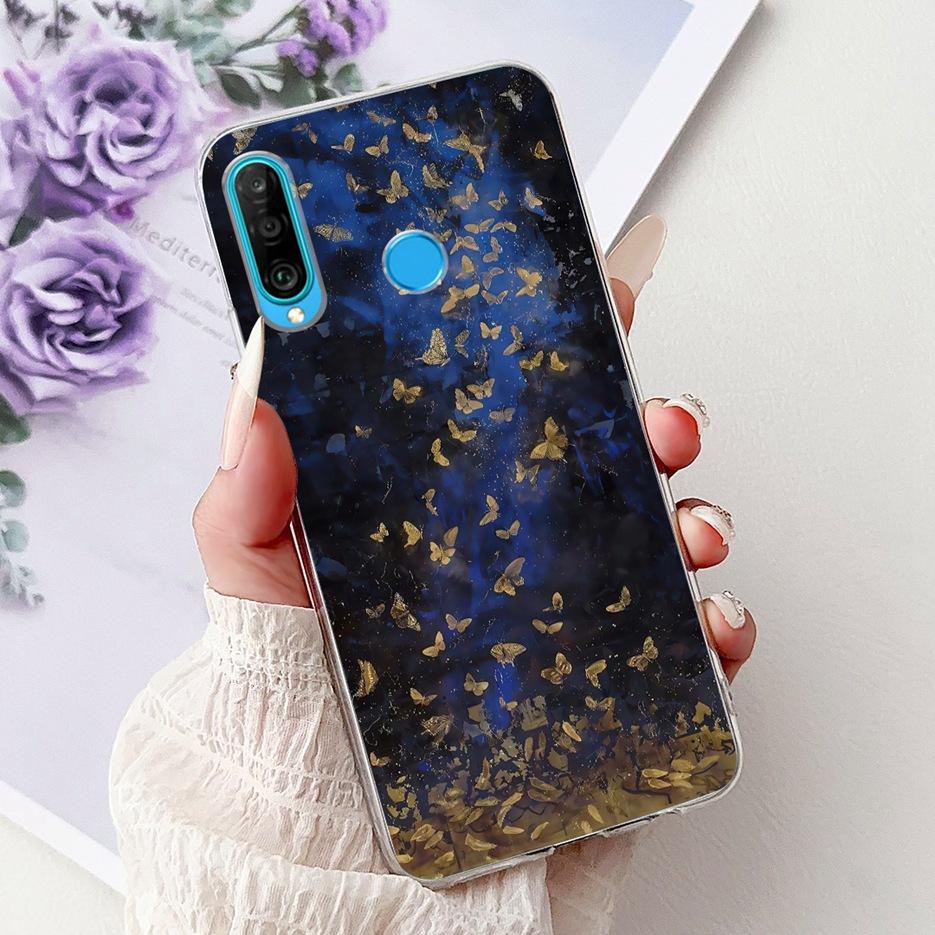 Чехол для Huawei P30 Lite Крутой чехол с узором дракона Прозрачный силиконовый Мягкий тонкий чехол для телефона Для Huawei P30 Pro P 30 Lite P30Lite Сумки