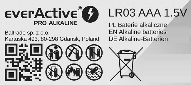 Alkaline Batteries Aaa / Lr03 - 10 pcs