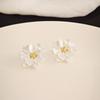 Exquisite Flower Earrings Irregular Petals Stud Fashion Petals Earrings  Women