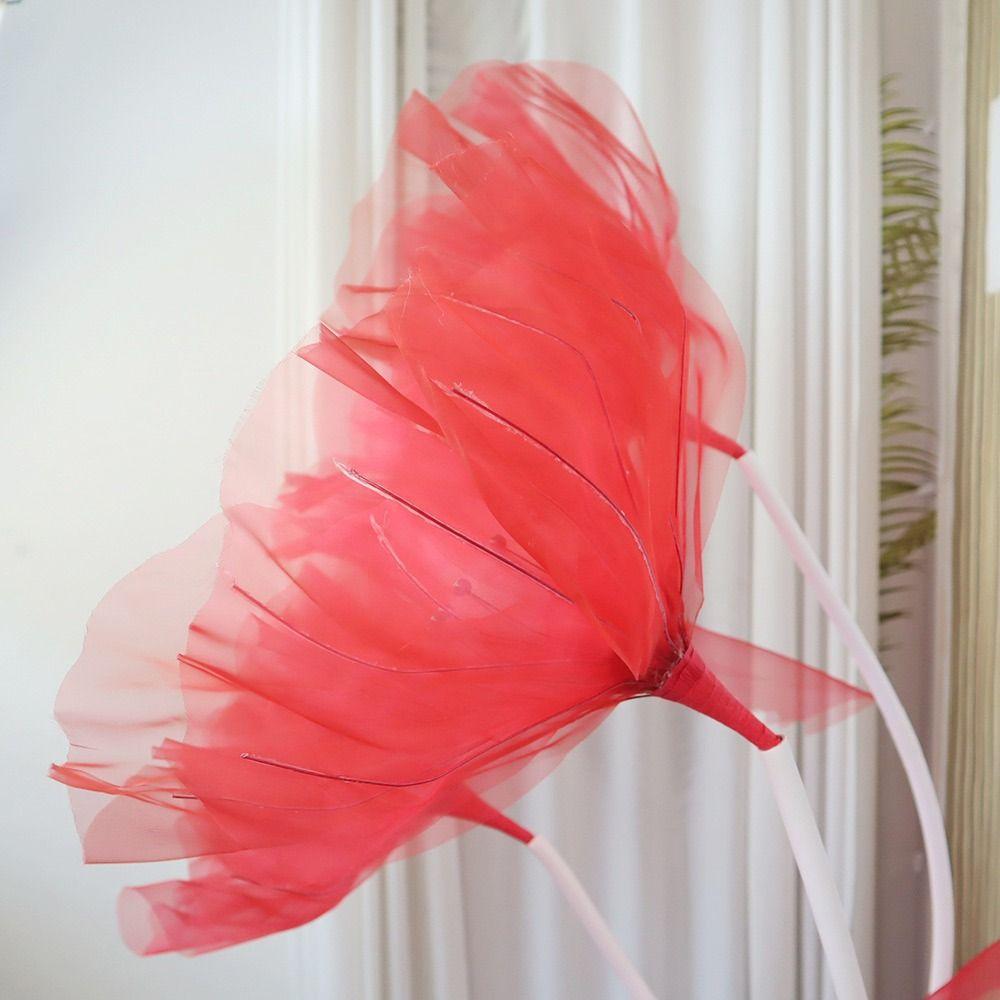 Hollow Fake Flower 3D Artificial Flowers Window Display Photography Props Outdoor Shopping Mall