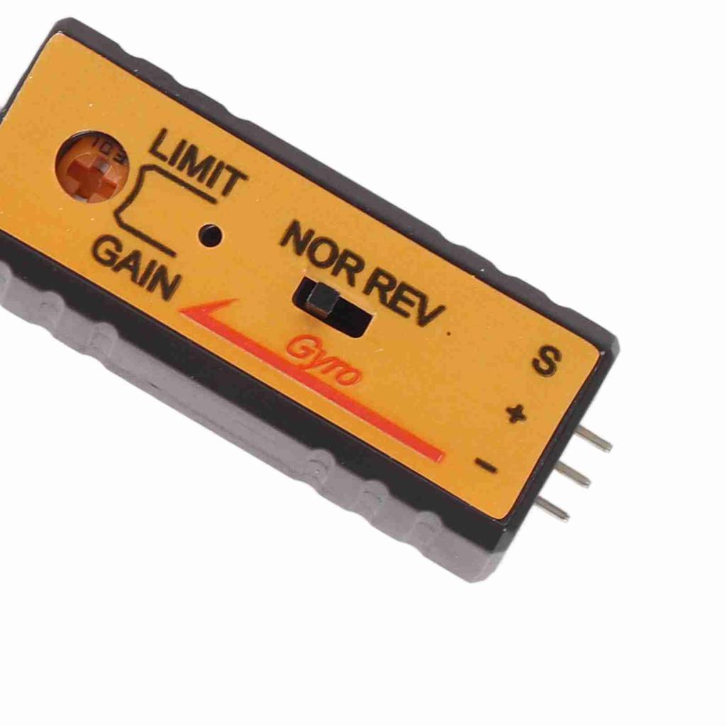 RC Stability Control Gyro Accurate Single Stage Gain Sensitivity RC Car Gyro Controller Module 4-6V