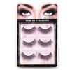 Многоразовые длинные сексуальные объемные ресницы ручной работы Fluffys3D Lashes Natural ExtensionsFalse Eyelashs Makeup Full Strip Lashes