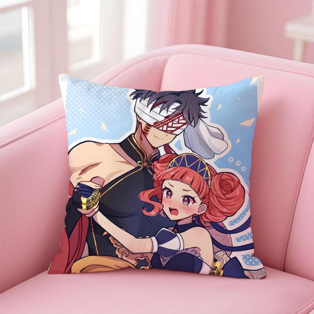 Epic Mythic Japanese Anime RRecord of Ragnarok Cushion Cover Pillow Case Soft Skin Friendly Fabric Concealed Zipper