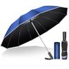 Nadas Folding Umbrella Large 12 Folding Folding Automatic Typhoon Rainy Season Water For Both Sunny and Rainy UV UV Big Includes Storage Nadas One