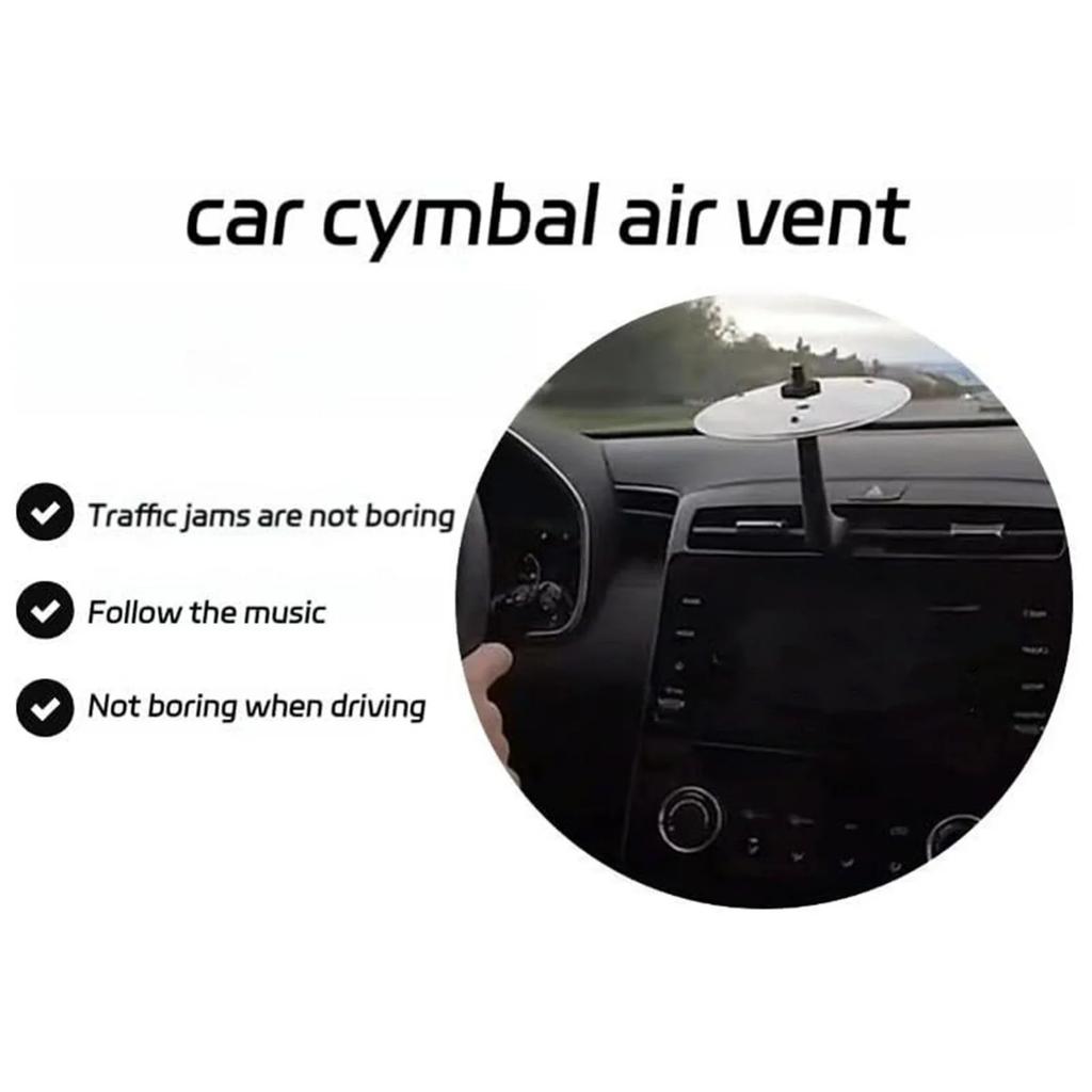 Cymbals, Cymbal Vents, Car Drum Cymbal Vents, Clip Cymbals For Music Lovers