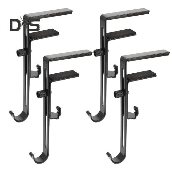 4/6/8 шт. держатель для рождественских чулок, крючки 2-в-1, регулируемая вешалка для камина, гирлянда, чулки без сверления, металлические крючки, украшение для камина