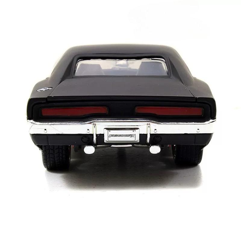 Форсаж 1:24 1970 Charger R/T Высокодетализированная литая модель автомобиля Модель из металлического сплава Коллекция Подарки Украшение