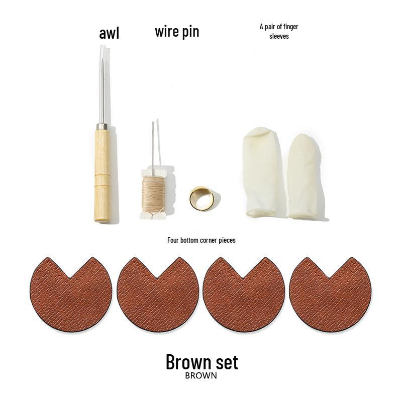 Ремонт сумок Longxiong: 7 см Кожаная накладка на угол дна сумки для DIY аксессуаров и проектов по вязанию крючком