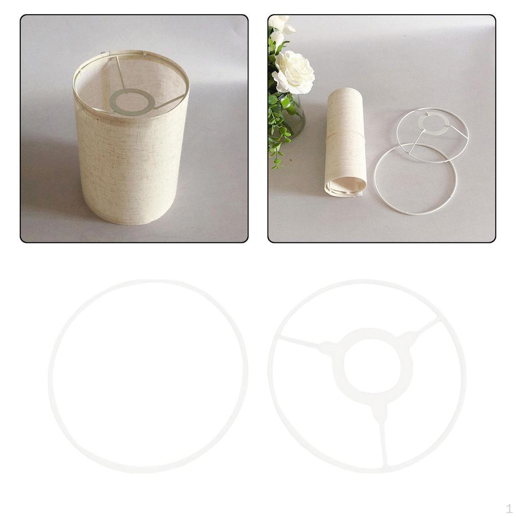 Набор из 2 держателей для абажуров DIY для плафона, светильника, бара, столовой, вечеринки