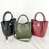 Ophelia CL_OP1194 Leather Tote Crossbody Bag