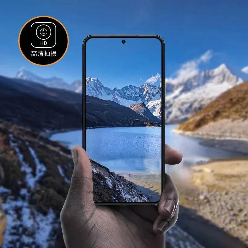 Цветное / черное металлическое кольцо + защитная пленка из закаленного стекла для объектива Xiaomi POCO X7 / X7 Pro, прозрачная стеклянная пленка для камеры