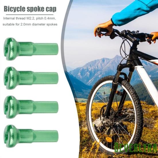 10Pcs Bicycle Spoke Cover Aluminum Alloy Spoke Nipples Easy Installation Bicycle Parts for MTB Road Bikes