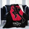 TRON Ares Dillinger Systems Фланелевый плед-дорожка Диск Идентичности Модные пледы для дома 150*125см Легкий