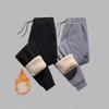 Pants Men Autumn Winter Thickened Fleece Outerwear Casual Pants Warm Sports Sweatpants