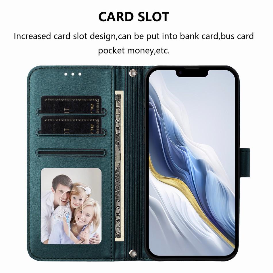 Кожаный чехол для Xiaomi Mi K70E Poco X3 X4 X5 X6 Neo X7 Redmi A1 A2 A3X A3 Pro A5 A4 5G Кошелек Отсек для наличных Рамка для фото Флип Fundas