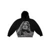 2026 Skull Print 3D Long Sleeve Sweatshirt Teens Casual Loose Fit
