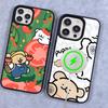 Maltese Cute Line Puppy Dog Magnetic Wireless Phone Case For IPhone 17 16 15 14 Plus 13 12 11 Pro Max