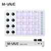 M-VAVE SMC-PAD беспроводной MIDI-пэд | 16 RGB-пэдов, Bluetooth и USB-C портативный для студии/живых выступлений