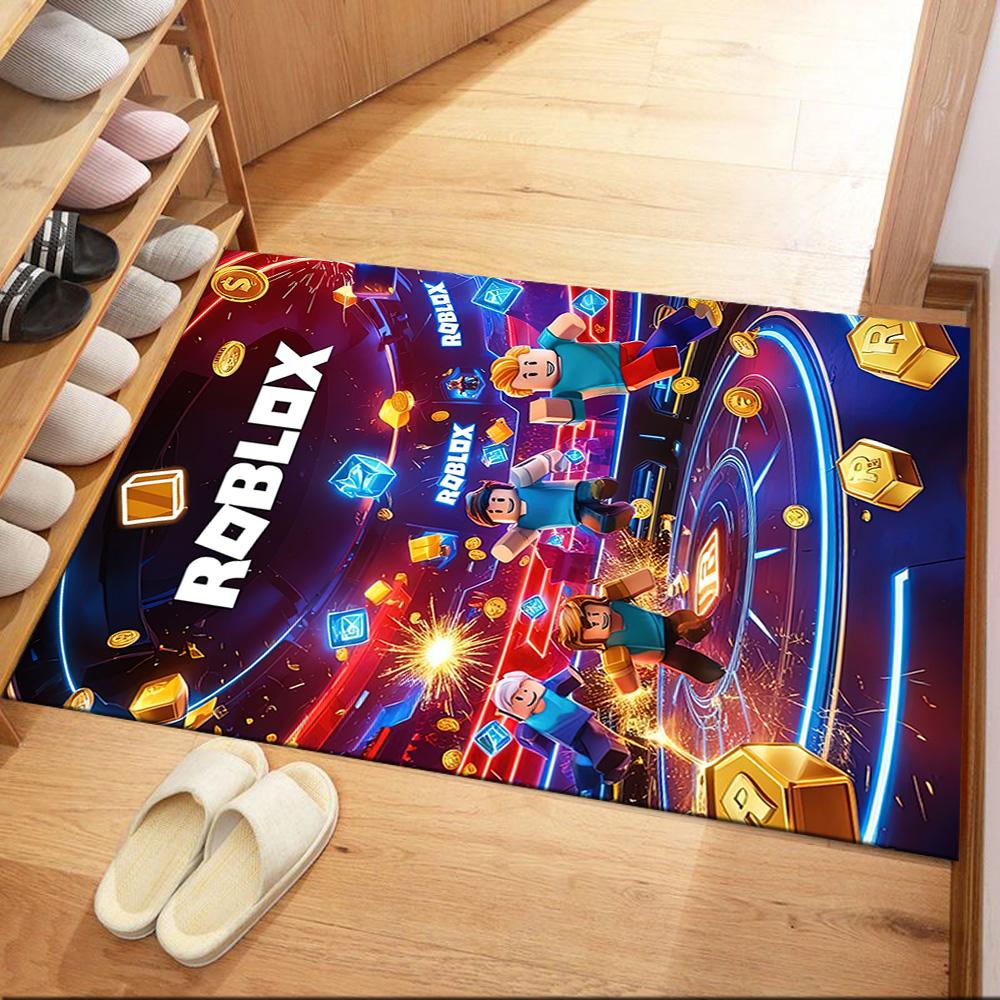 Ковры Roblox Virtual Arena Adventure Square — отличный выбор для гостиных, спален, домашнего декора и в качестве подарков.