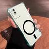 Самодельный магнитный кольцевой желе-кейс для Vivo Y02 Защита от падения с подушками безопасности по 4 углам