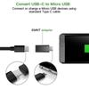 HdoorLink 2A Быстрая зарядка USB Type C «мама» на Micro USB «папа» Разъем адаптера Type-C на Mini USB 2.0 Адаптер зарядного устройства для конвертера телефона Android