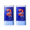 Солнцезащитный стик No Sebum Двойной набор 18 г + 18 г SPF 50+ PA++++ Легкое матовое покрытие Контроль жирности Портативная защита от солнца Размывающий праймер