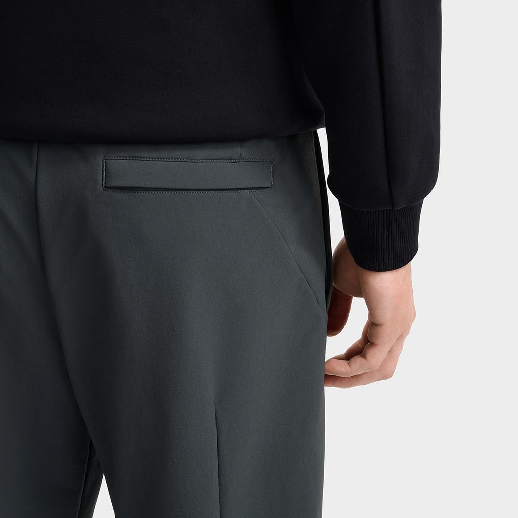 Fila Белые Модные Классические Простые Удобные Универсальные Прямые Тканые Повседневные Брюки Мужские брюки F11M543804F-DG