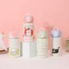 Cartoon Thermos Cup Cute Cartoon Double Drinking Cup Student 316 Stainless Steel Straw Cup Random Cup