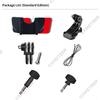 Scorpion EXO AT950 Helmet Custom Aluminium Chin Mount for GoPro Hero 12 11 10 9 Insta360 X4 X3 Ace pro DJI Action 3 4 Camera
