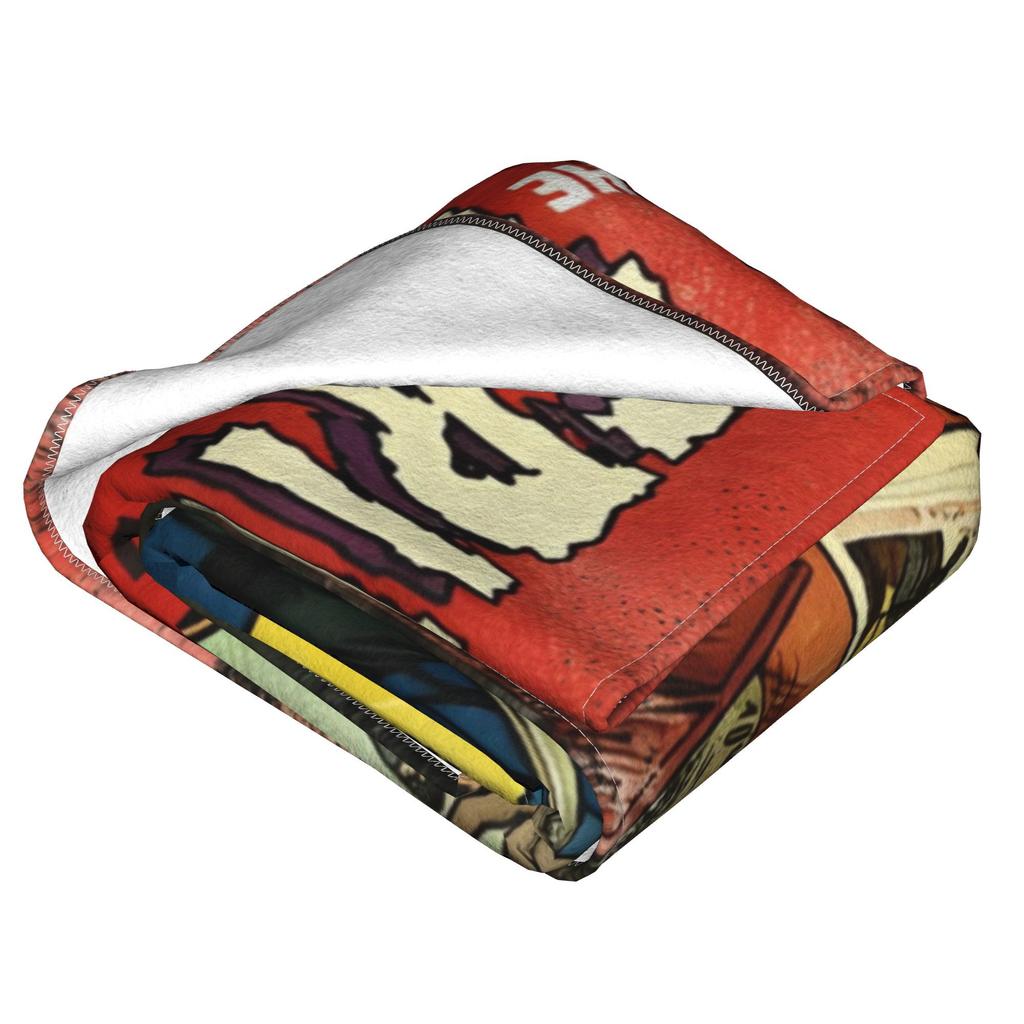 Super Soft Friday 13th Halloween Movie Throw Blanket Fleece Lightweight  Jason Voorhees Bed Blanket Warm Plush Blankets