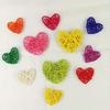 Valentine's Day Heart-shaped Rattan Ball Decoration, Vase and Bowl Filling, Decoration for Props, Window Decoration,  Decor