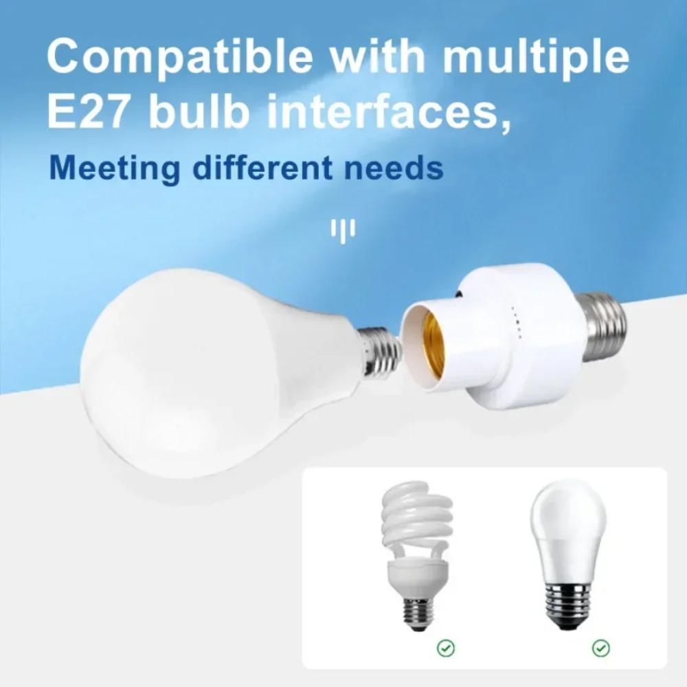 Патрон для лампы E26/E27 с инфракрасным пультом дистанционного управления и функцией таймера