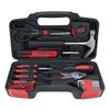 Hantinstom 39-Piece Home Tool Set, Perfect for DIY, Furniture Assembly, Home Maintenance, and Car & Motorcycle Repairs, Includes Storage Case, Red