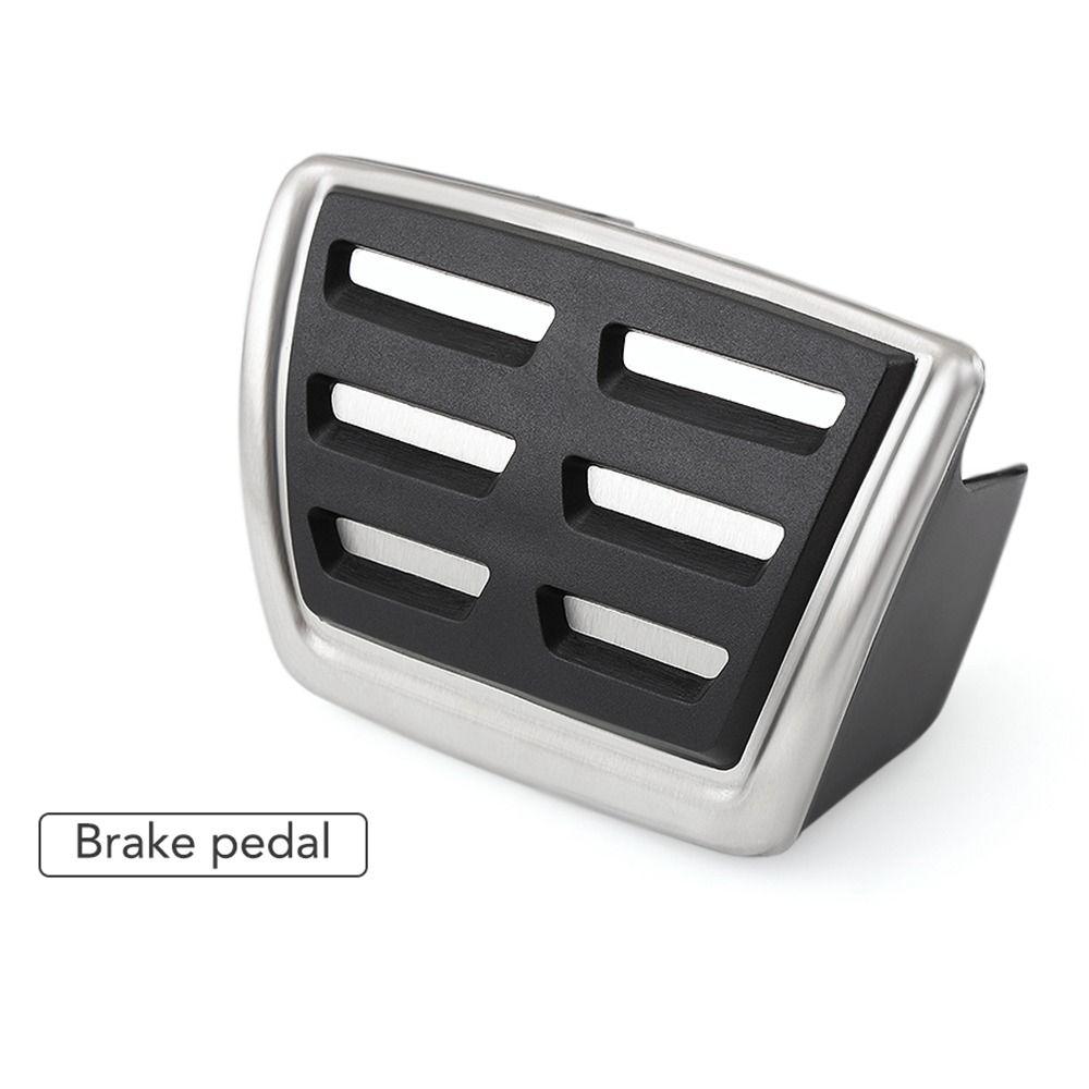 Автоаксессуары Тормоз Для Skoda Комплект Накладка на педаль Тормозная накладка Педали автомобиля Накладка на педали