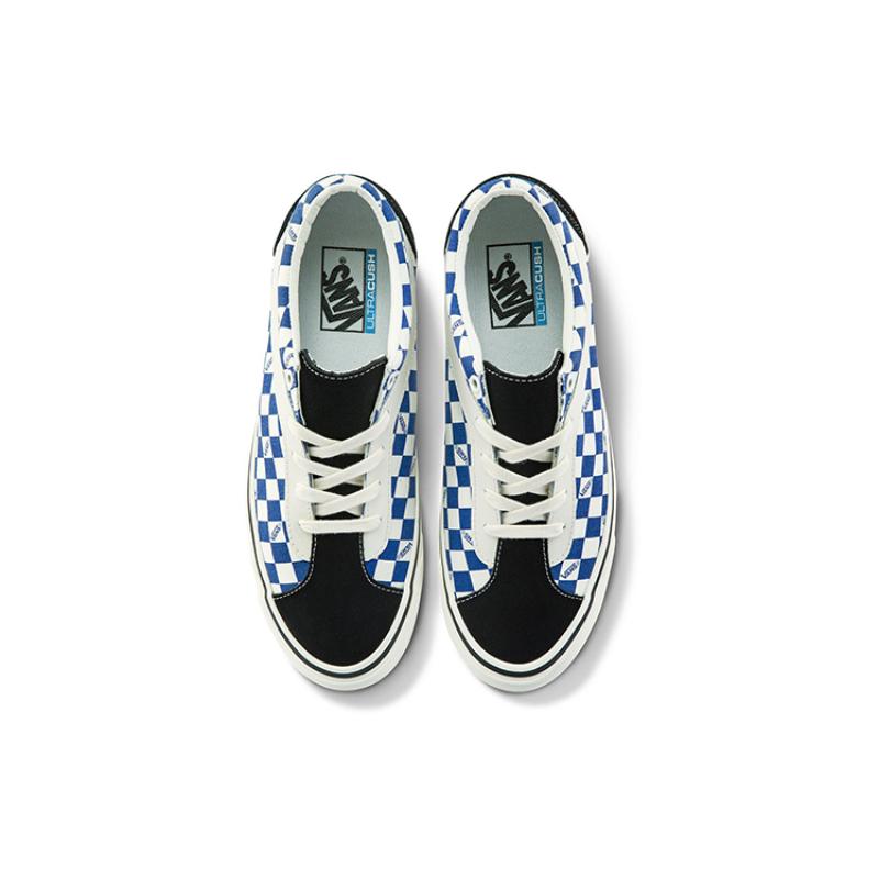 Vans Яркие сине-белые кеды Vans в клетку Ni VN0A3WLP5E2