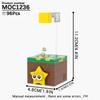 MOOXI MOC Меха-Авто Мотоцикл Кирпичи Транспортная Игра Совместимые с Аниме Фигурки Строительные Блоки Игрушки для Взрослых Для Детей Друзей Подарок