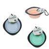 Collapsible Dog Bowl Perfect For Outdoor Feeding And Hydration Blue/green/pink Options Available