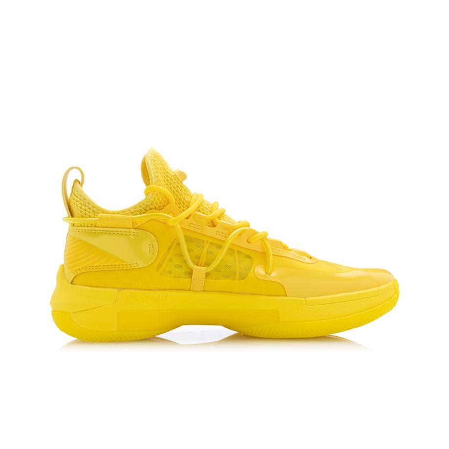 Баскетбольные кроссовки Li Ning Flash 6 Premium Durable Breathable Mid-Top, мужские кроссовки Pineapple-Yellow ABAQ019-4
