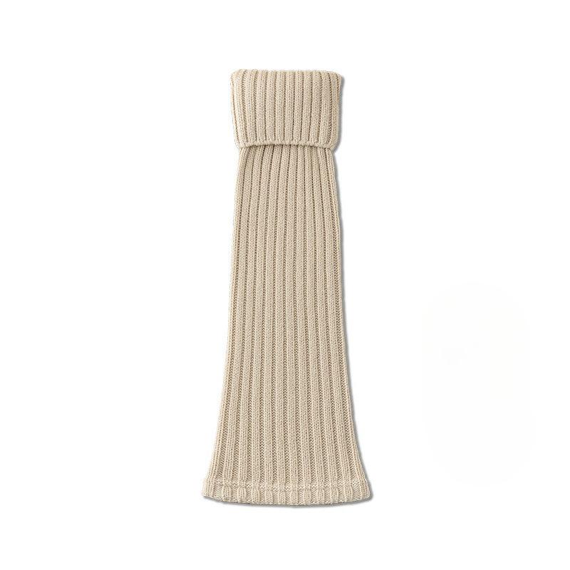 Warm Wool Socks, Pile Socks, Women's Autumn and Winter Flared Socks That Make The Legs Look Slimmer