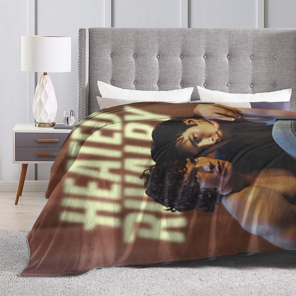 Heated Rivalry Flannel Blankets Warm Soft Throw Blanket for Living Room Travel Street Trend Bedspread Sofa Bed Cover