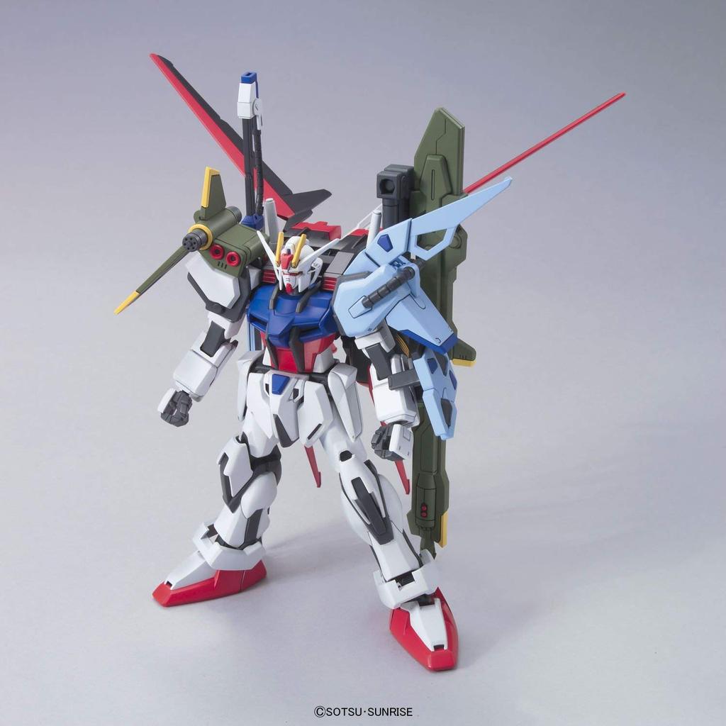 BANDAI SPIRITS HG Mobile Suit Gundam SEED Perfect Strike Gundam масштабная пластиковая модель R-17 GAT-X105 1/144 с цветовой кодировкой