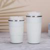 Creative 304 Stainless Steel Coffee Cup Vacuum Handy Vacuum Flask Portable Flip Car Office Gift Cup