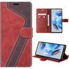 Case for Xiaomi Redmi Note 12 Pro 5G - Red - PU Leather - Flexible - Card Pocket - Stand